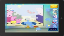 daddy pi PEPPA PIG puzzle 16 HD ipad english gameplay pepa pig
