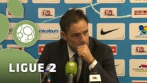 Conférence de presse Tours FC - FC Metz (2-0) : Marco SIMONE (TOURS) - José RIGA (FCM) - 2015/2016
