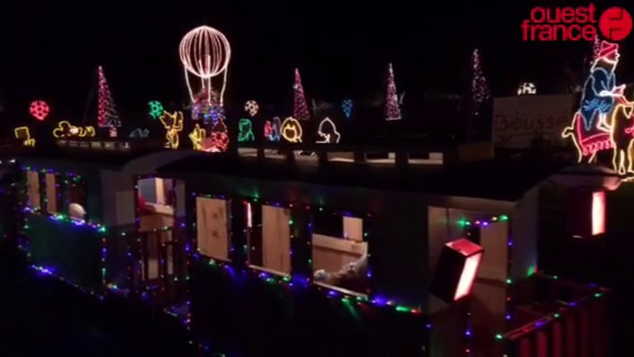Illuminations de Noël chez Marcel Dardenne