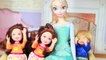 Disney Frozen Parody Barbie Basketball Playset Princess Anna Kristoff Elsa Doll Toys AllToyCollector
