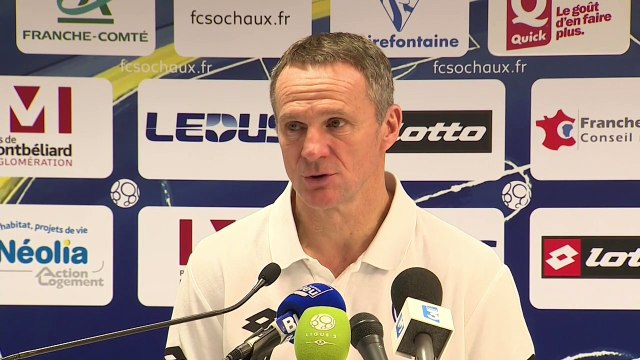 Conférence de presse FC Sochaux-Montbéliard - AC Ajaccio (3-0) : Albert CARTIER (FCSM) - Olivier PANTALONI (ACA) - 2015/2016