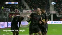 Haller Goal - AZ Alkmaar 1-2 Utrecht - 19-12-2015 Eredivisie