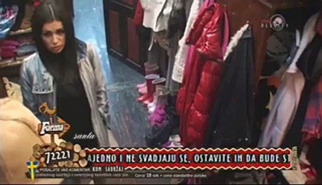 Farma 6-Tamara Haos Napravila Jeleni Golubovic u Štali -19-12-2015