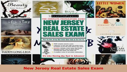 New Jersey Real Estate Sales Exam PDF