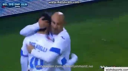 Manuel Pucciarelii Goal Bologna 0 - 1 Empoli Serie A 19.12.2015 HD