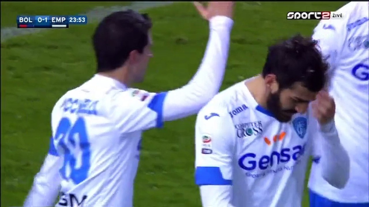 0-1 Manuel Pucciarelli Goal Italy  Serie A - 19.12.2015, Bologna FC 0-1 Empoli FC
