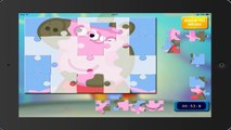 daddy pi PEPPA PIG puzzle 13 HD ipad english gameplay spanish