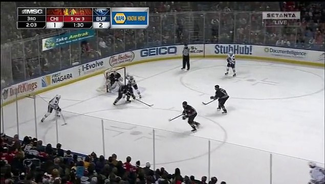 Blackhawks at Sabres 3rd Period 12/19/2015