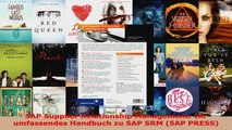 Lesen  SAP Supplier Relationship Management Ihr umfassendes Handbuch zu SAP SRM SAP PRESS PDF Frei