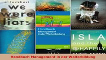 Download  Handbuch Management in der Weiterbildung Ebook Frei