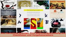 Lesen  Das MarketingKonzept Eine Bedienungsanleitung mit Checklisten und Vorgehensrastern PDF Online