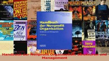 Lesen  Handbuch der Nonprofit Organisation Strukturen und Management PDF Online