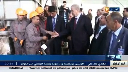 سطيف  سلال يقصف المعارضة و يتحدث عن حصيلة الحكومة