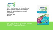 Amway SA8 Color Konsantre Toz Çamaşır Deterjanı Duruluk Uygulamalı Tanıtımı