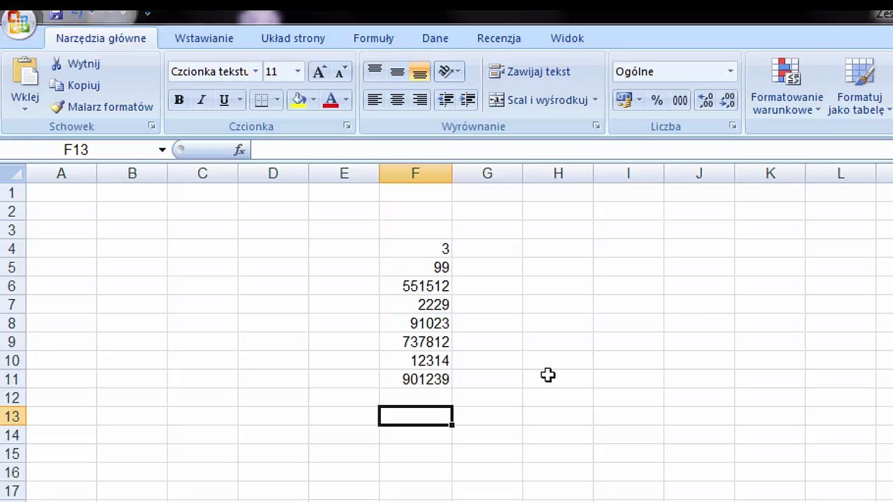 Wariancja Excel Jak Obliczyć Wariancję W Programie Excel Video 0401