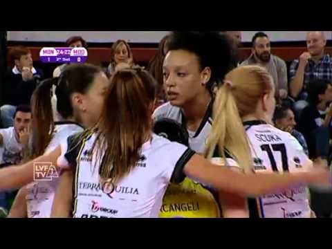 Montichiari - Modena 3-0 - Highlights - 2^ Giornata MGS Volley Cup