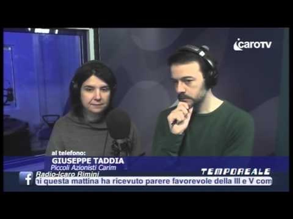 A Tempo Reale si parla di Carim: Piccoli Azionisti parte civile