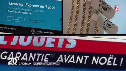 Noël : les livraisons express séduisent les Français