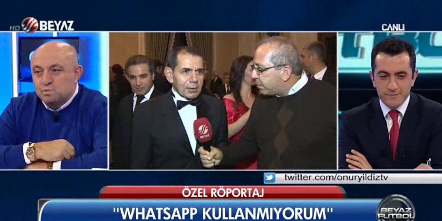 Dursun Özbek'in Beyaz Futbol'a açıklamaları "9 puanlık fark kolay kapatılır"