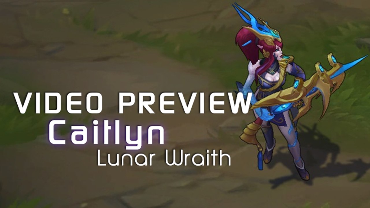 Lunar Wraith Caitlyn Aperçu Skin League of Legends - Vidéo Dailymotion