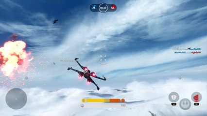 Cool X-Wing run in Battlefront