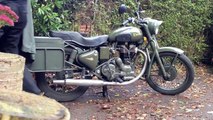Royal Enfield 500 bullet  starting and stopping procedures