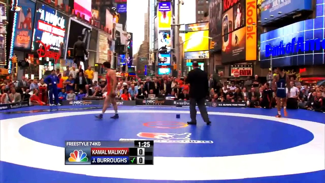 2012 Beat the Streets (74kg): Jordan Burroughs (USA) vs Kamal Malikov (RUS)