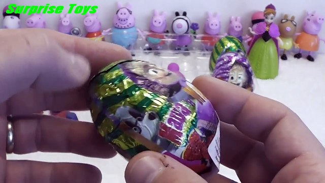 Маша и Медведь, Masha i Medved, Frozen, Disney, Peppa Pig, Frozen Toys, Peppa Pig Toys, 9