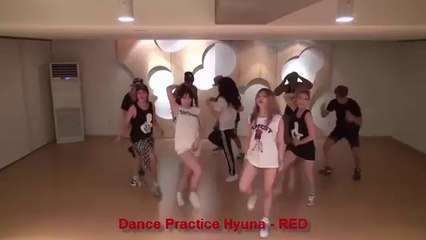 [Dance Practice] Hyuna - RED