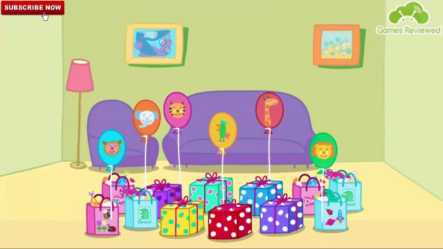 game Peppa Pig Party Time iOS Game Walkthrough - iPad Games for Children peppa