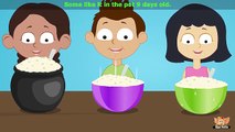 Peas Porridge - Nursery Rhyme with Karaoke