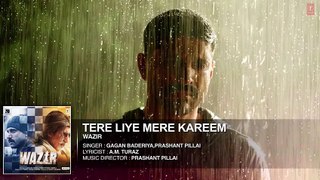 'TERE LIYE' Full Song (Audio) ¦ Wazir ¦ Farhan Akhtar, Amitabh Bachchan, Aditi Rao Hydari ¦