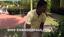 Shahid Afridi Chris Gayle Chanderpaul BEACH BAT BOUNCY BALL CHALLENGE