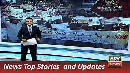 ARY News Headlines 20 December 2015, Transporters Protest on Ran