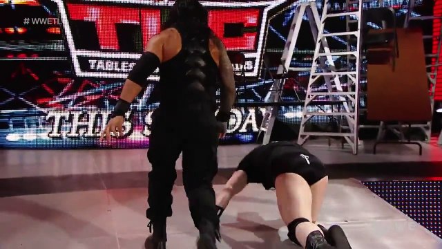 Roman Reigns incites a brawl with Sheamus׃ Raw, December 7, 2015