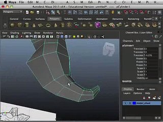 Aula Modelagem 3d (maya) - Menino Fantasiado De Dragão  Clip10-50