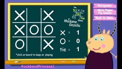 flash games Peppa Pig Games Tic Tac Toe Of Madame Gazella Game - Nick Jr Peppa Pig Games