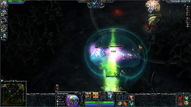 Heroes of Newerth как играют девушки учитесь парни Girls learn how to play guys