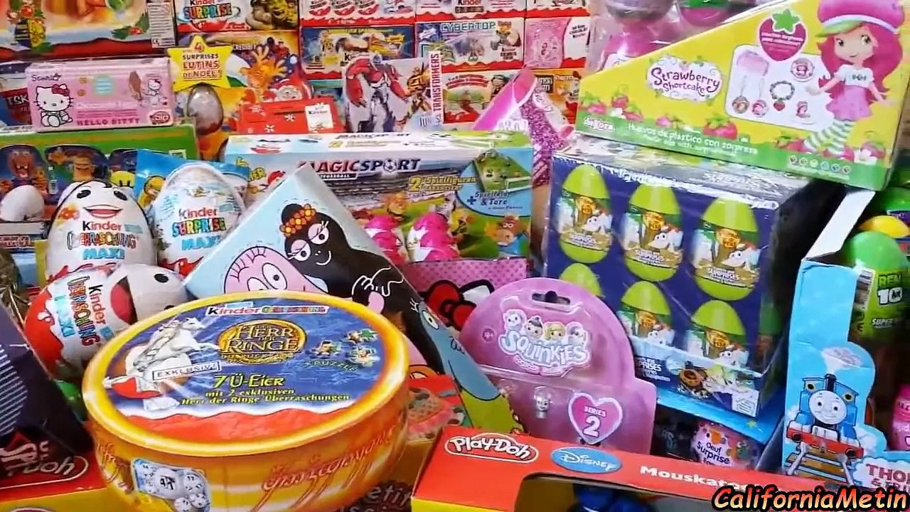 children 750 Surprise Eggs Kinder Surprise Play Doh Playsets Toys hasbro