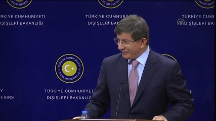 Ahmet Davutoğlu'ndan Basın Toplantısında Zaman Cemaat Muhabirine Çok Sert Tepki !!