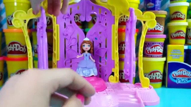 princess toys Sofia the first Play doh Dress disney princess doll toy,disney playdough playset