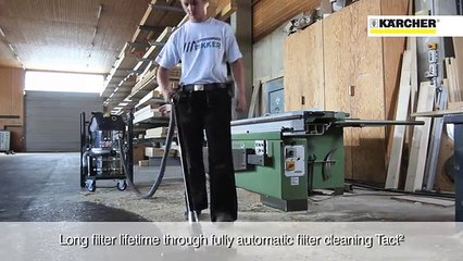 Karcher Sanayi vakum Ahşap endüstrisi için IVC - Serisi süpürgeleri