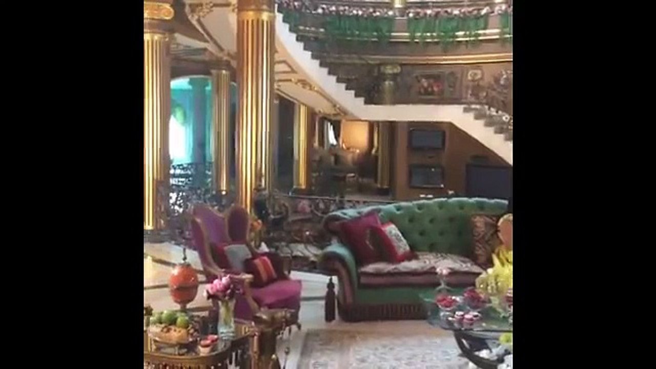 شاهد فخامة قصر الملكة أحلام في دبي