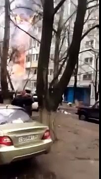Первые кадры взрыва жилого дома 20 декабря в Волгограде