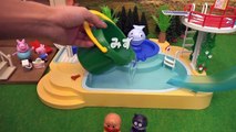 AAA アンパンマン おもちゃ ウォータースライダー Anpanman Peppa Pig Toy