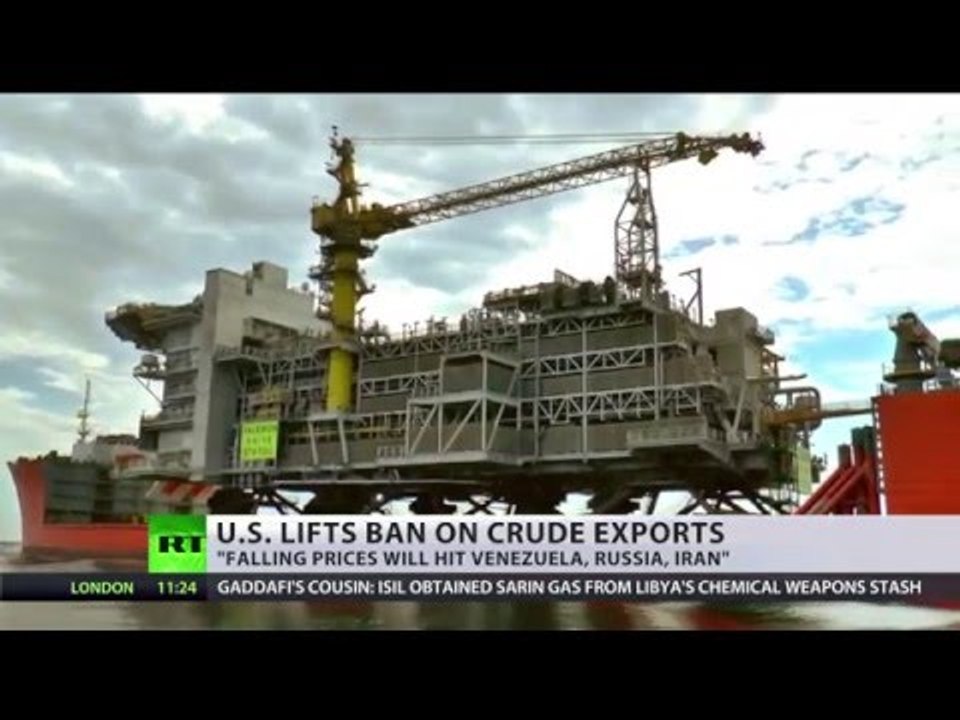 US lifts 40-y.o. ban on crude export amid plummeting oil price