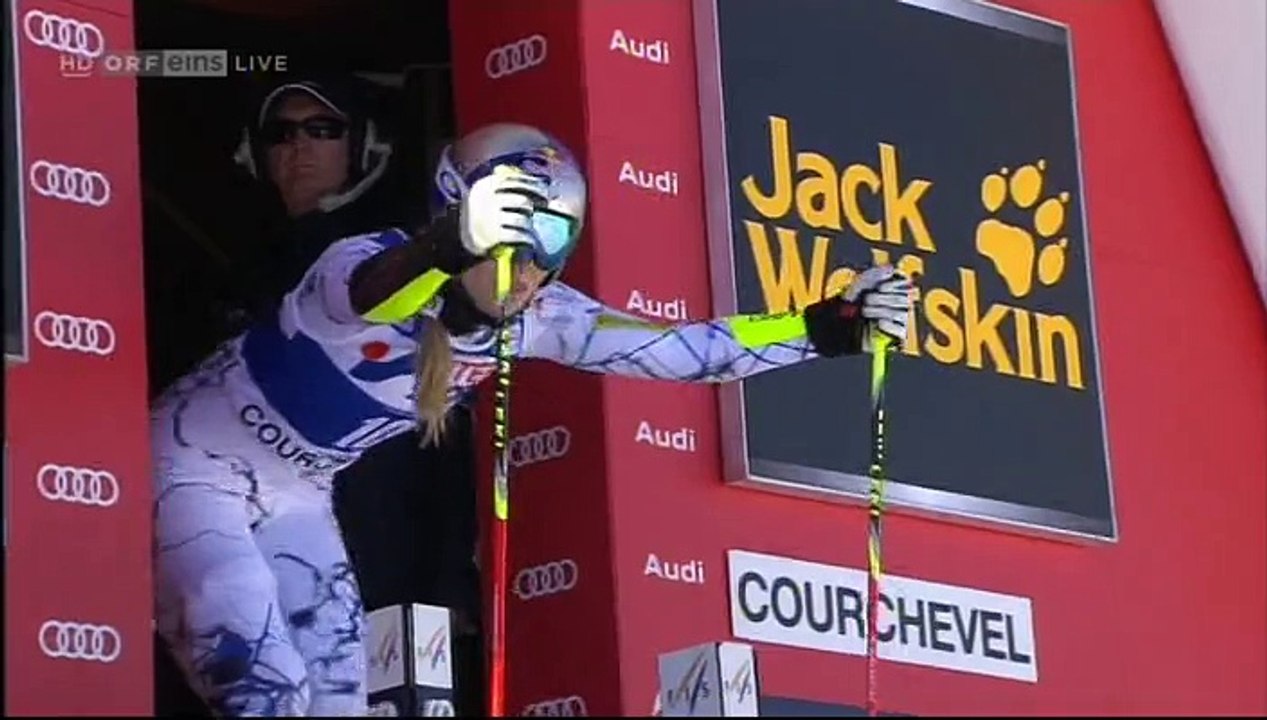 Giant Slalom 1st Run Courchevel 2015