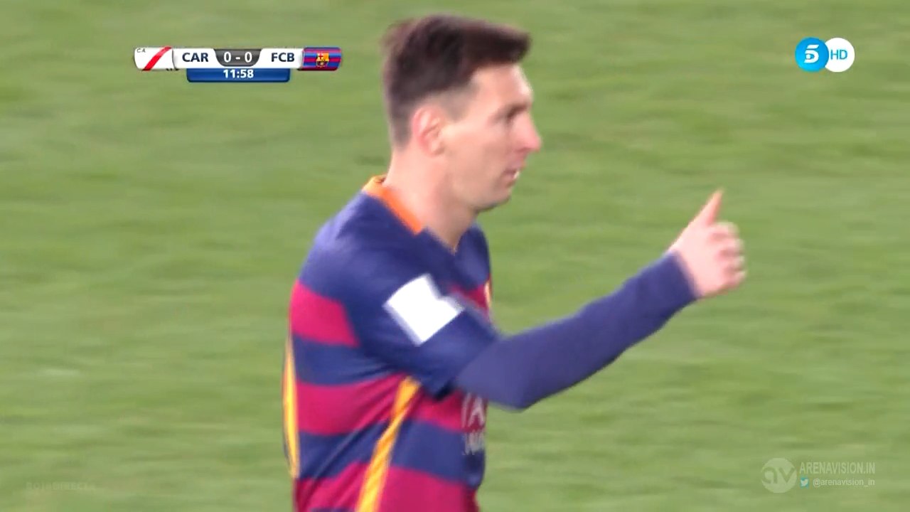 Lionel Messi Fantastic 1 on 1 Chance  - River Plate v. Barcelona 20.12.2015 HD