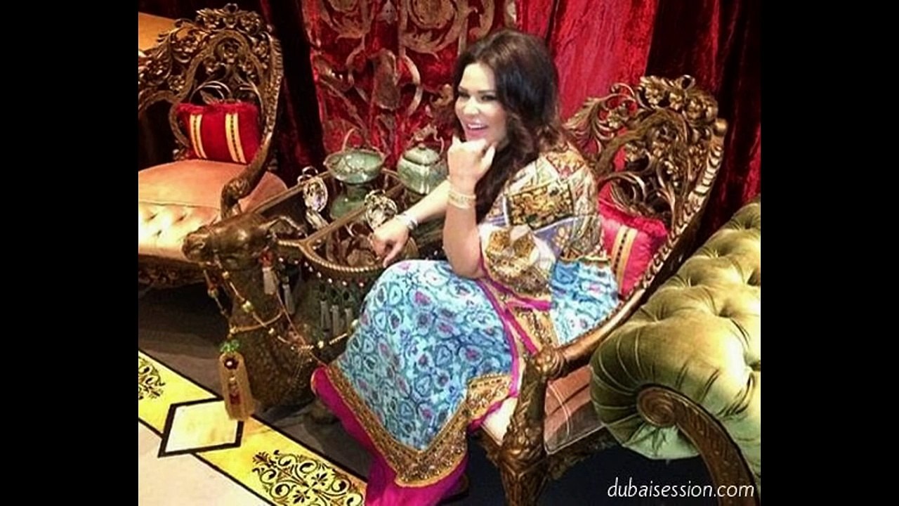 منزل الفنانه احلام عنوان للفخامه شاهدوه من الداخل و الخارج