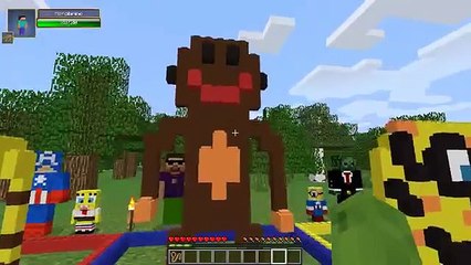 Minecraft School : ZOO ANIMALS LEGO BUILDING CHALLENGE!